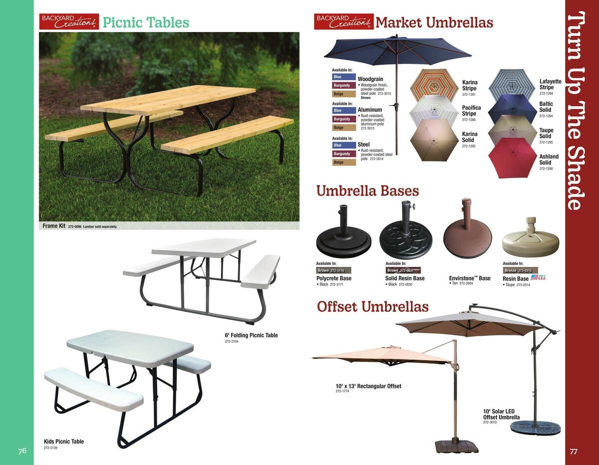 Menards Outdoor Living 2023 Weekly Ad from February 14