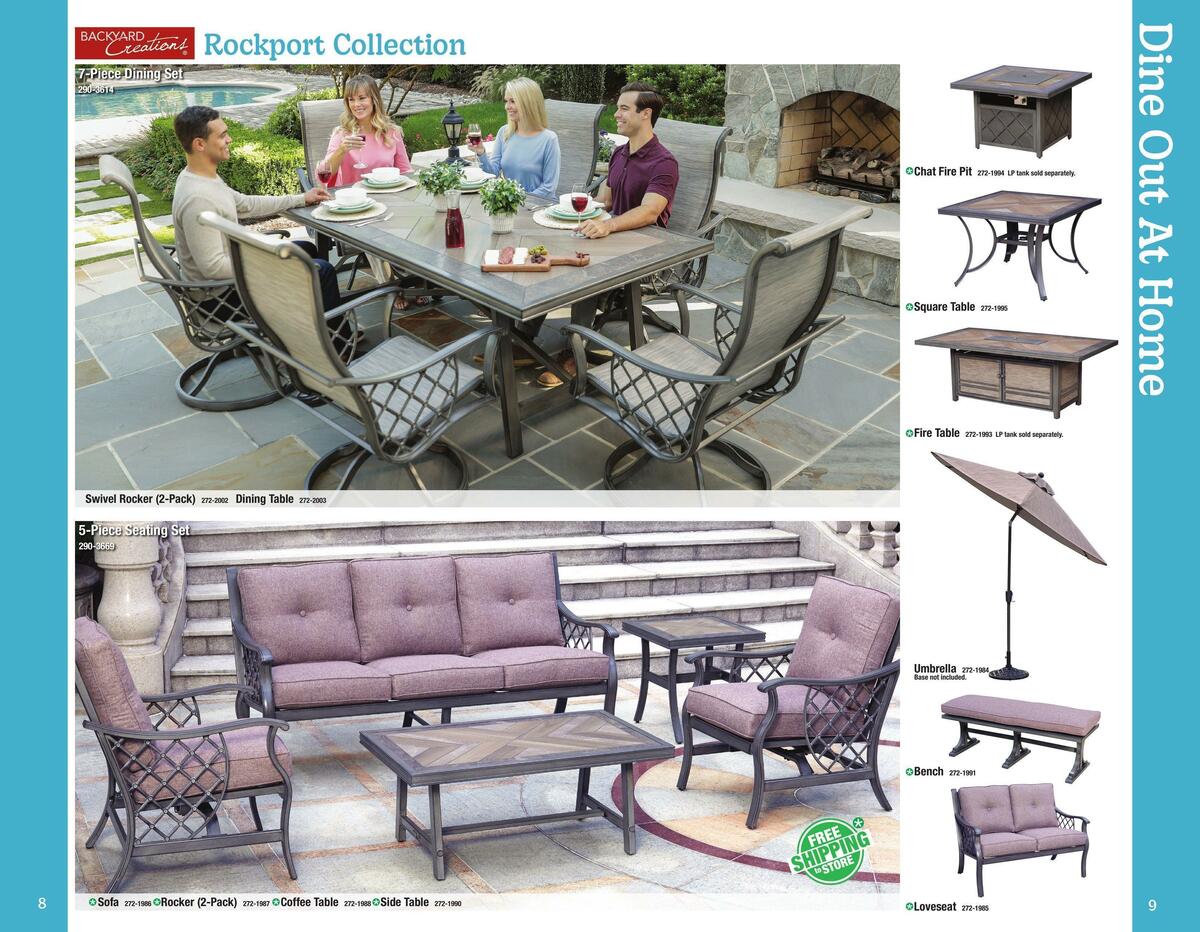 Menards Outdoor Living 2023 Weekly Ad from February 14