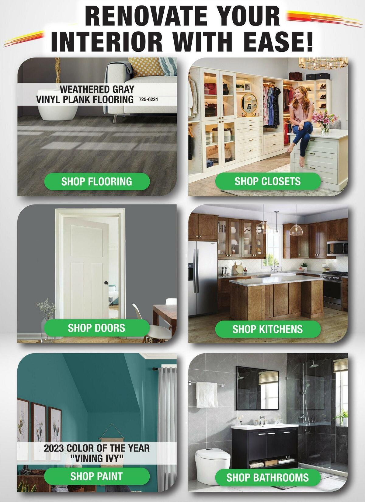 Menards Weekly Ad from February 19