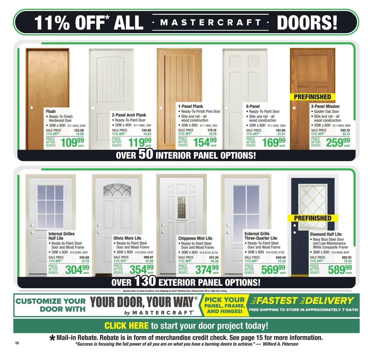 Menards Weekly Ad from February 19