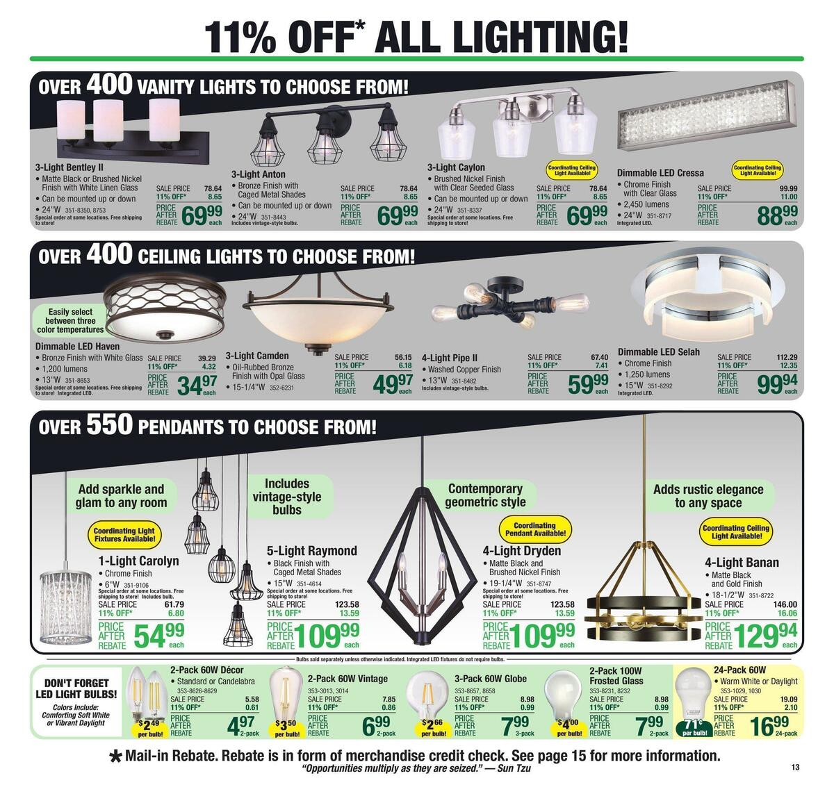 Menards Weekly Ad from February 19