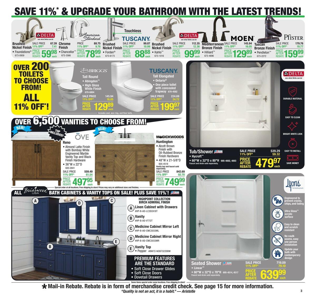 Menards Weekly Ad from February 19