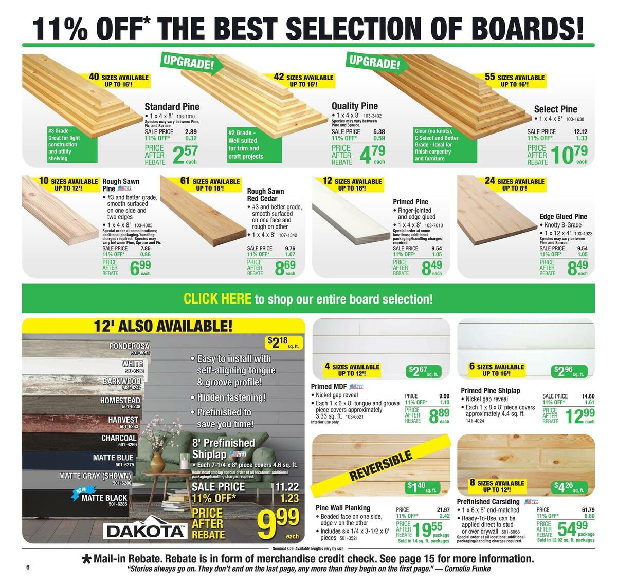 Menards Weekly Ad from February 19