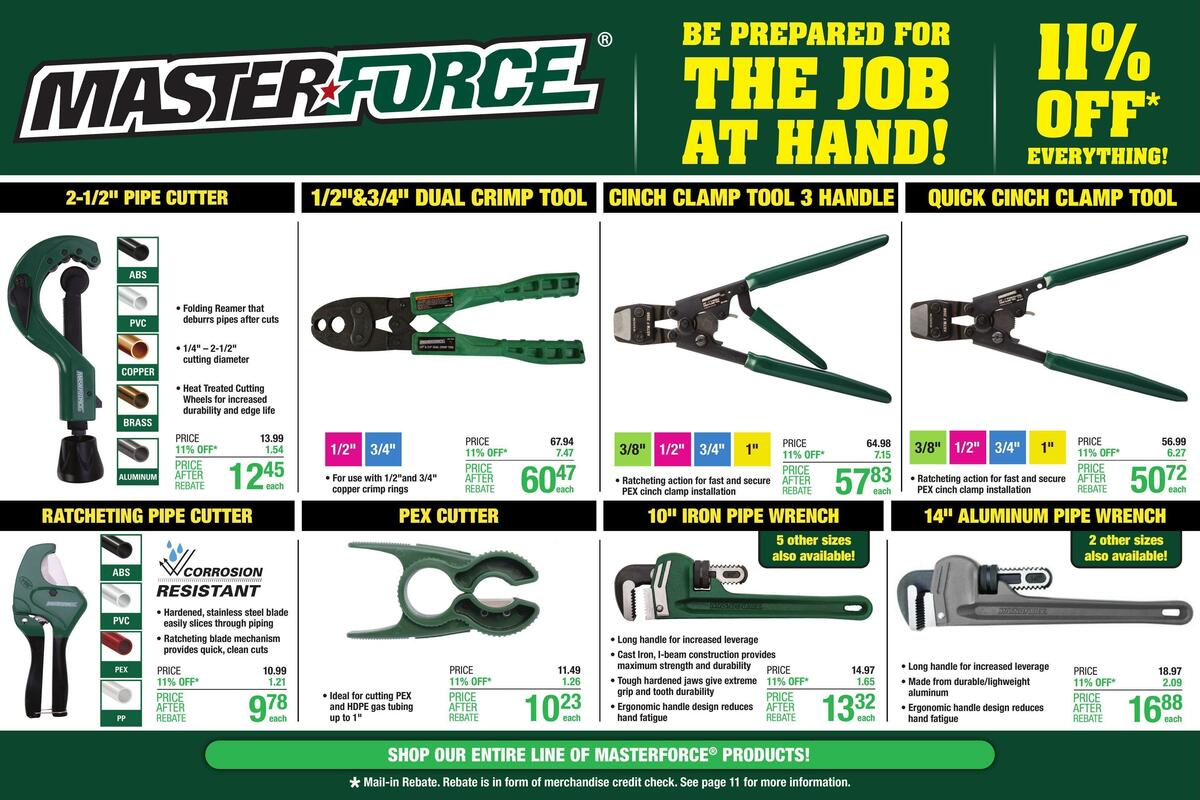 Menards Weekly Ad from March 9