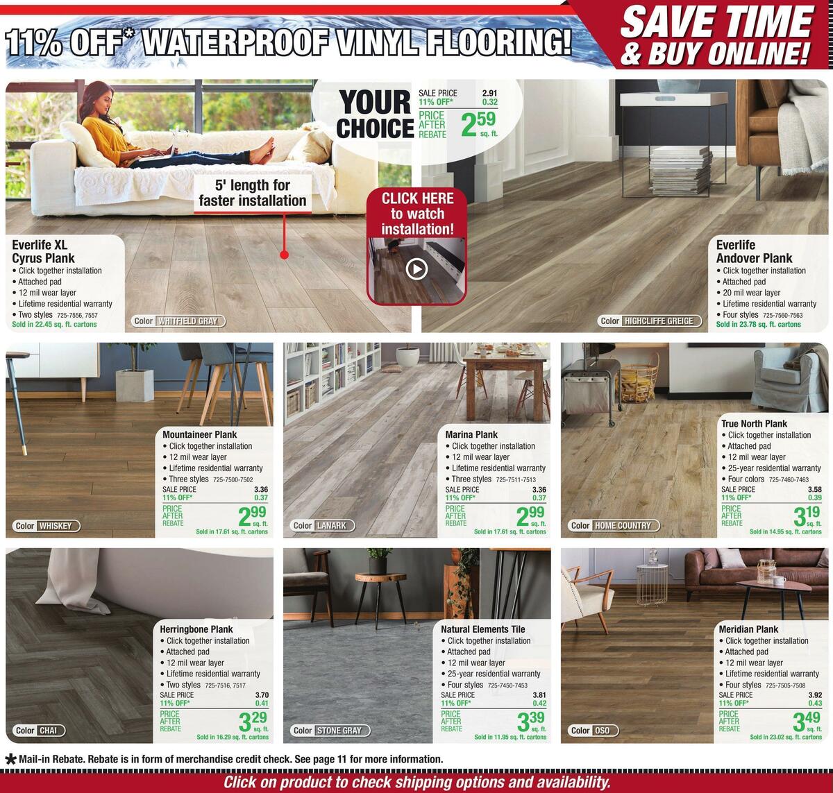 Menards Weekly Ad from March 9