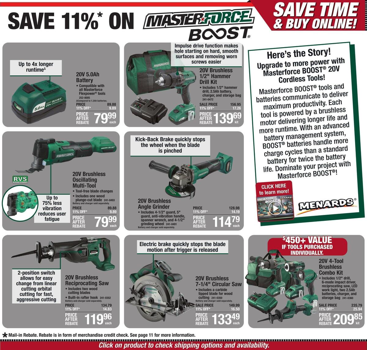 Menards Weekly Ad from March 16