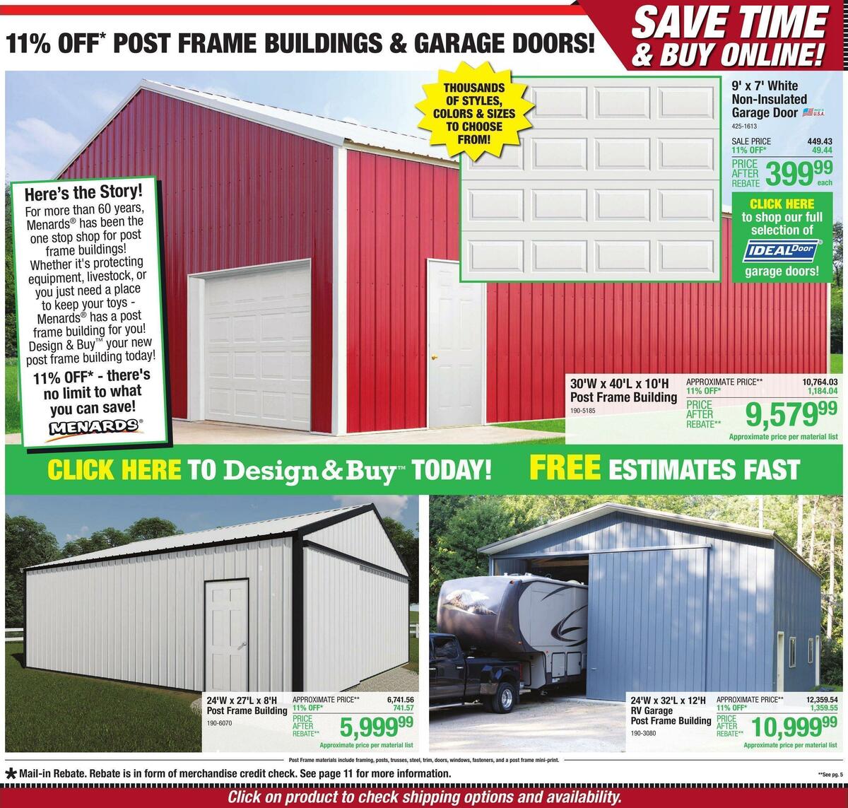 Menards Weekly Ad from March 16