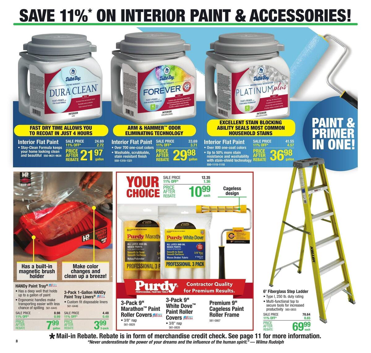 Menards Weekly Ad from March 16