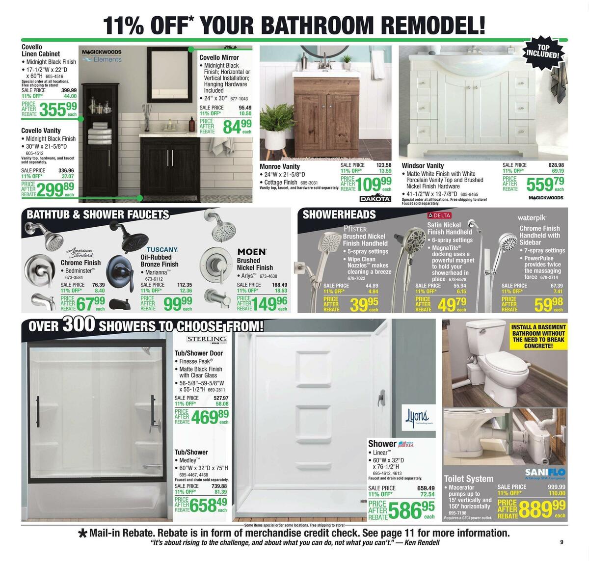 Menards Weekly Ad from March 16