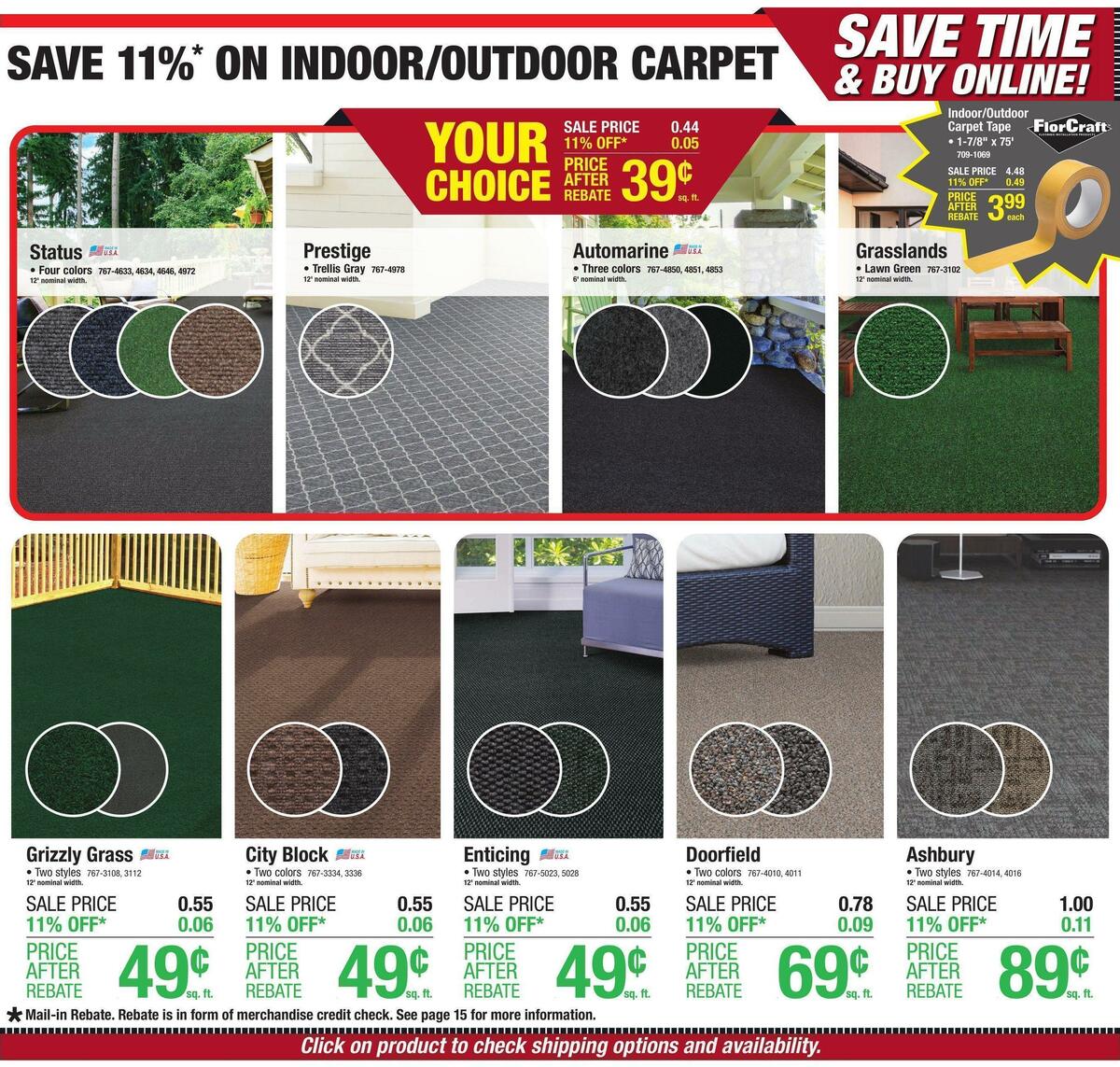 Menards Weekly Ad from April 19