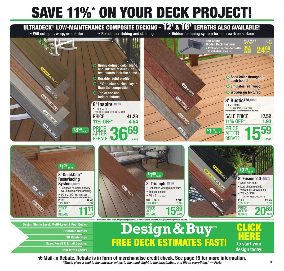 Menards Weekly Ad from April 19