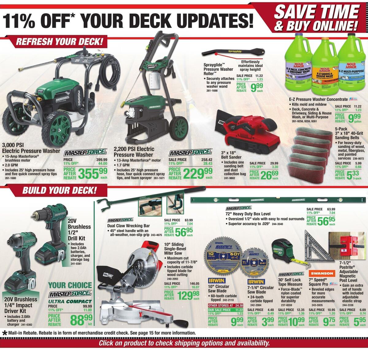 Menards Weekly Ad from April 19