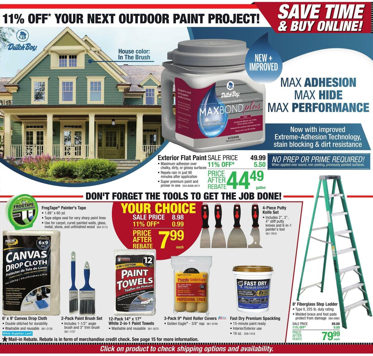 Menards Weekly Ad from April 19