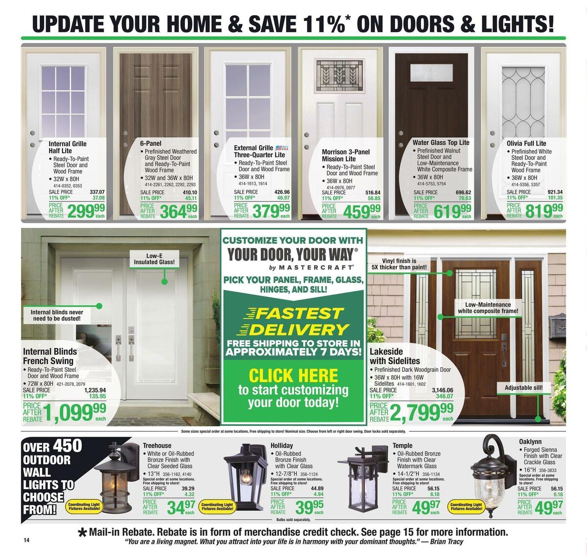 Menards Weekly Ad from April 19