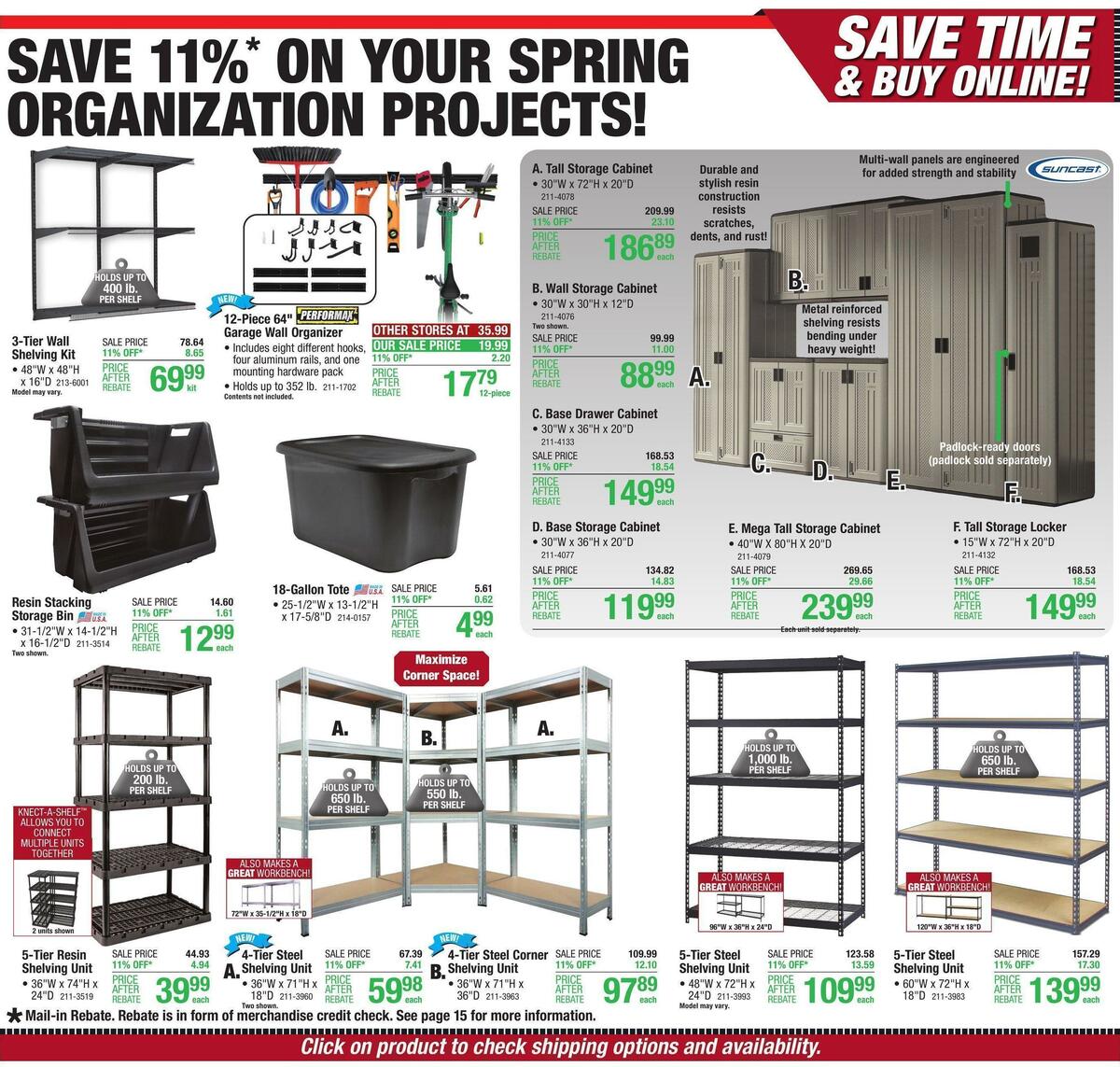 Menards Weekly Ad from April 19