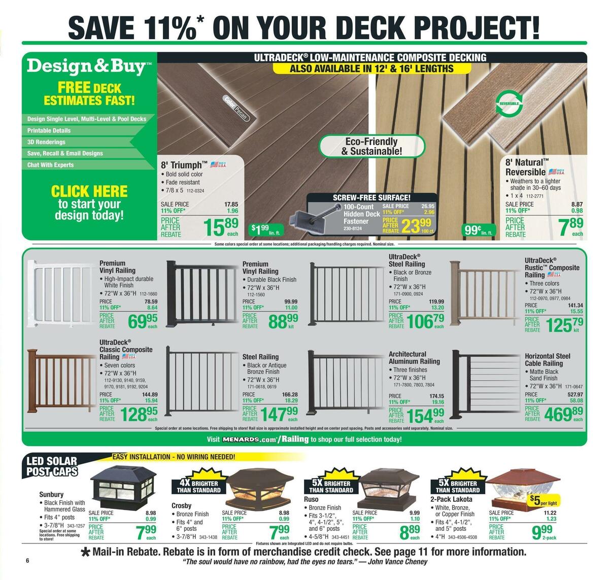 Menards Weekly Ad from May 11