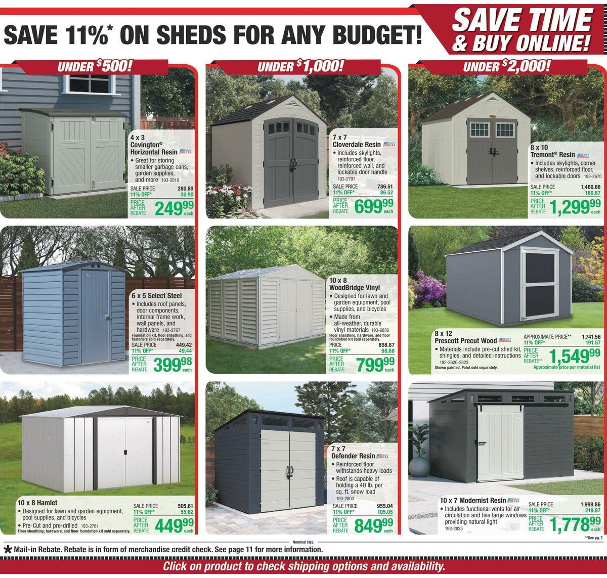 Menards Weekly Ad from May 11