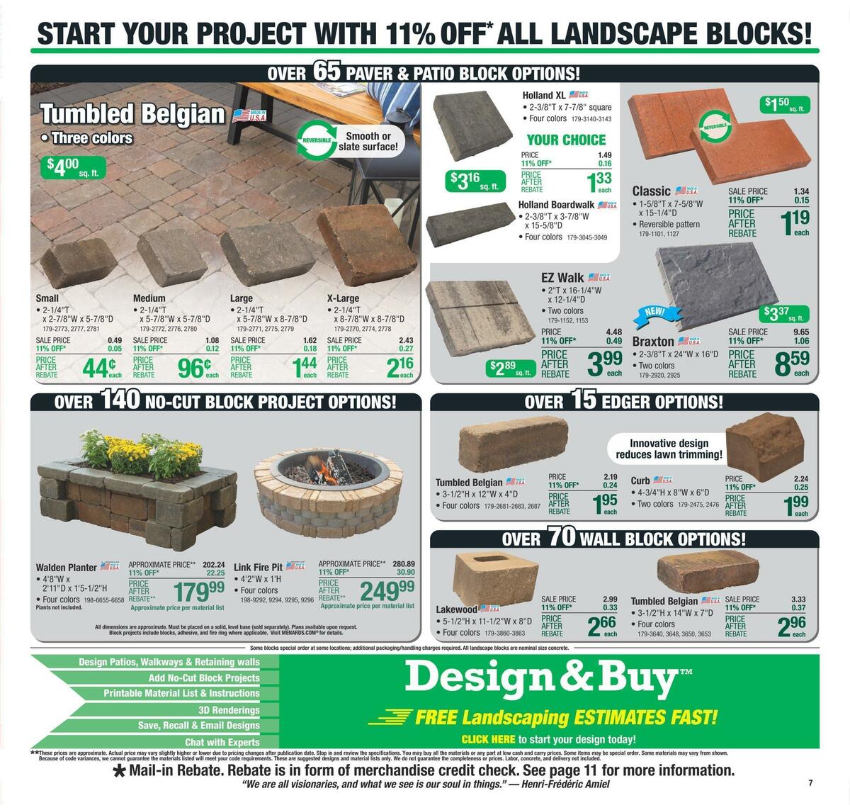 Menards Weekly Ad from May 11