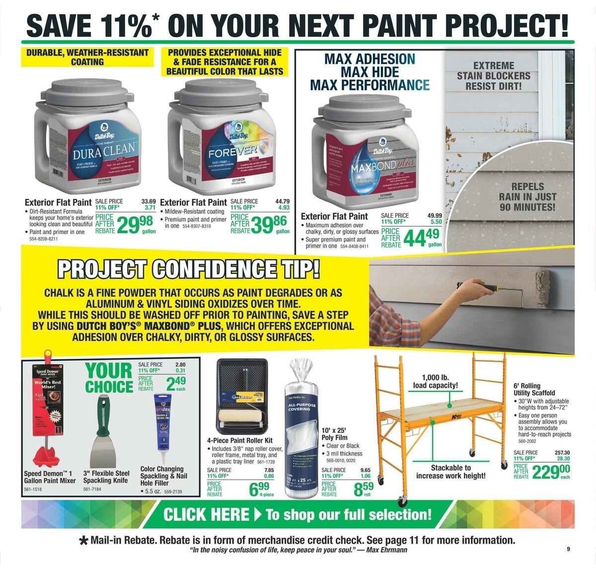 Menards Weekly Ad from May 11