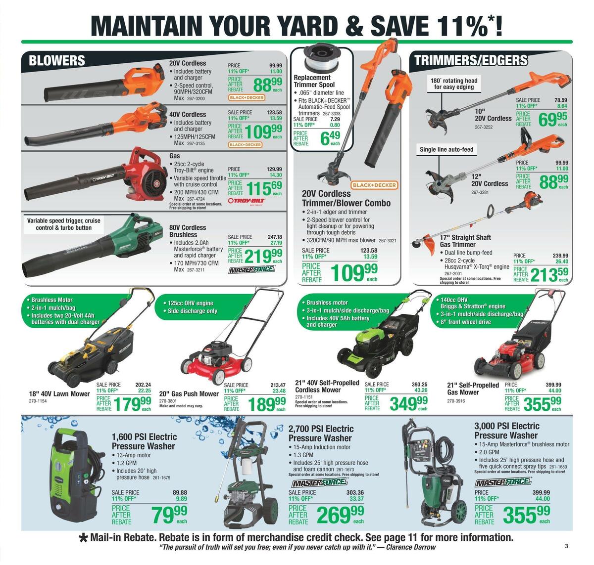 Menards Weekly Ad from May 11