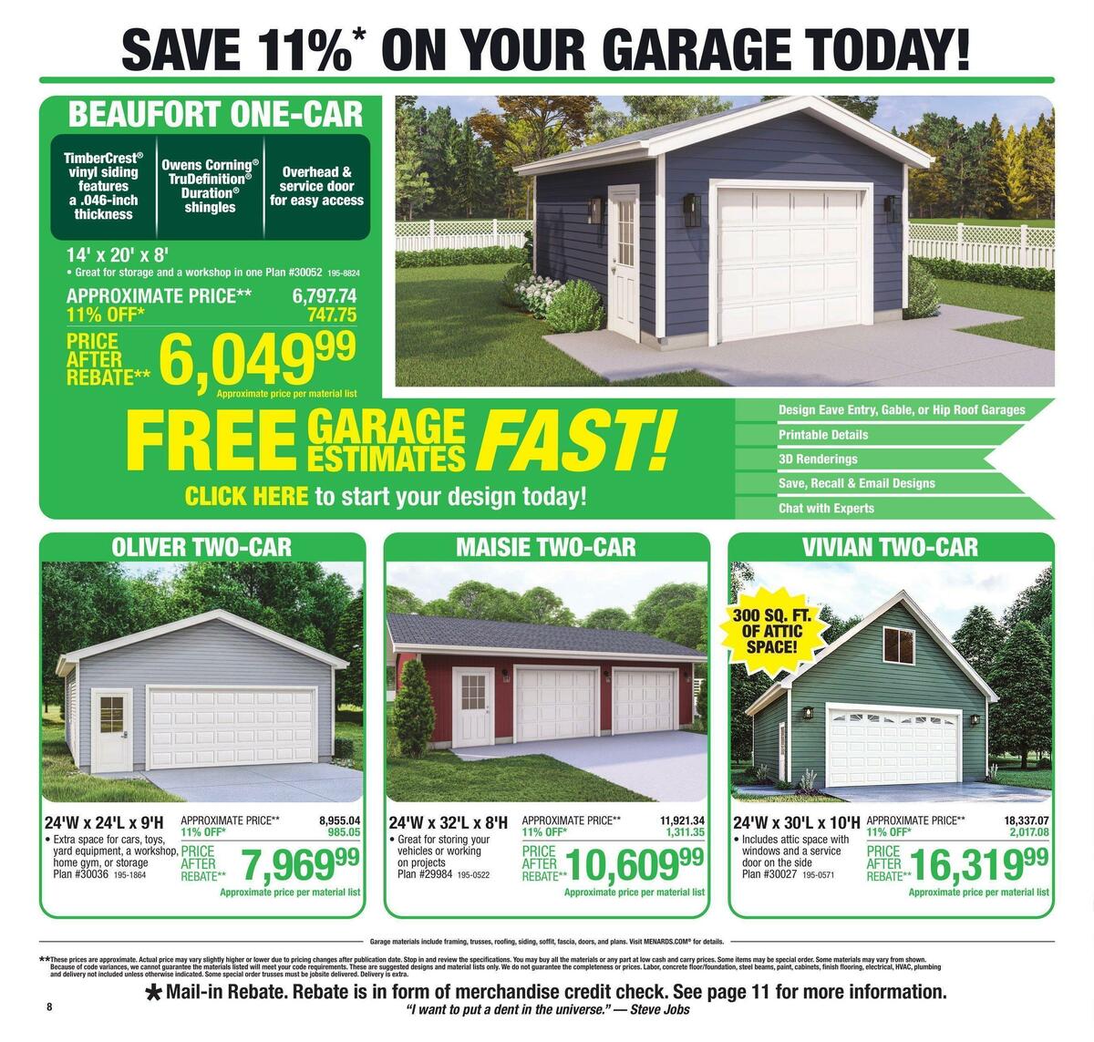 Menards Weekly Ad from May 25