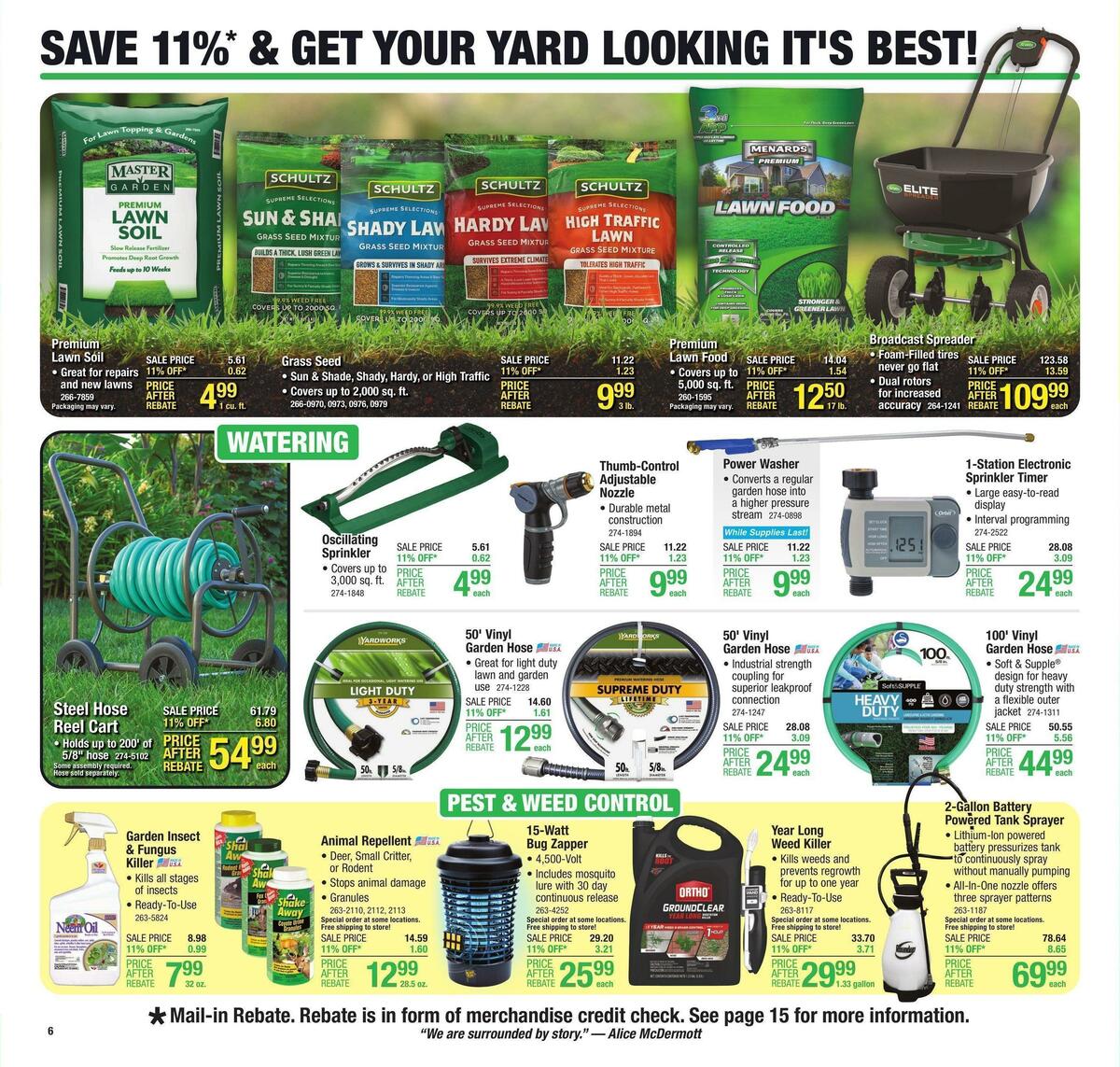 Menards Weekly Ad from June 8