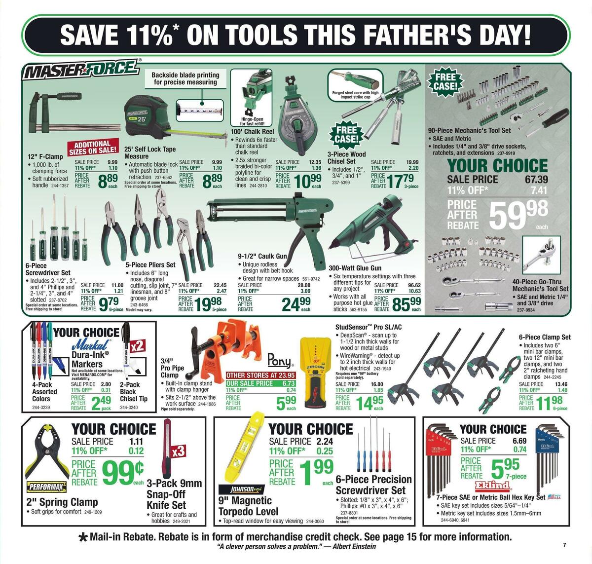 Menards Weekly Ad from June 8