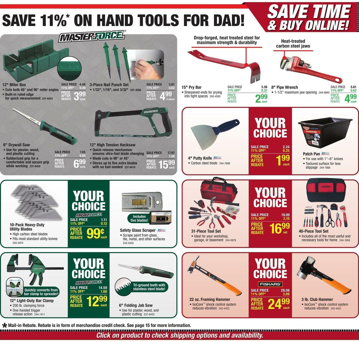 Menards Weekly Ad from June 8