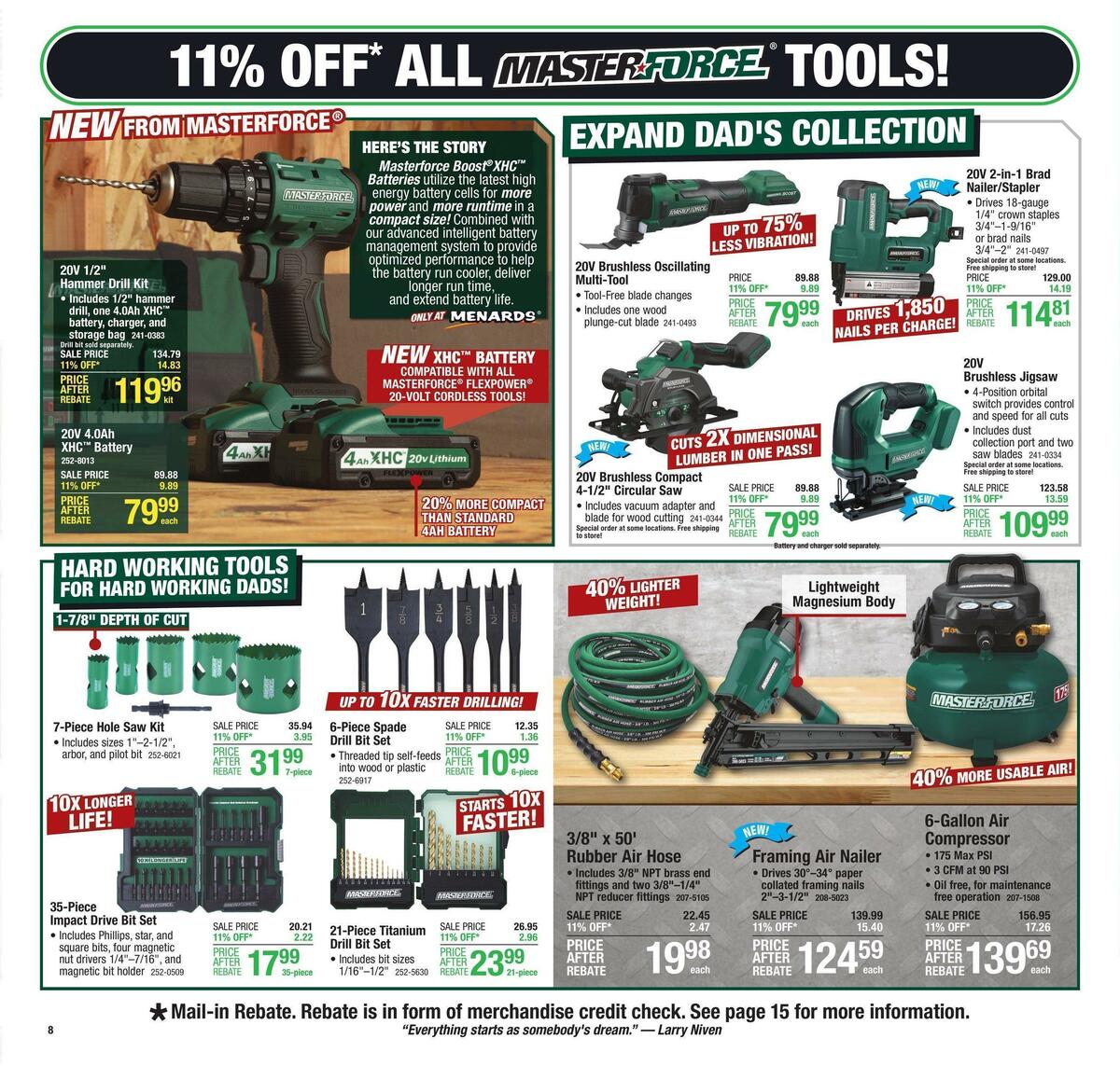 Menards Weekly Ad from June 8