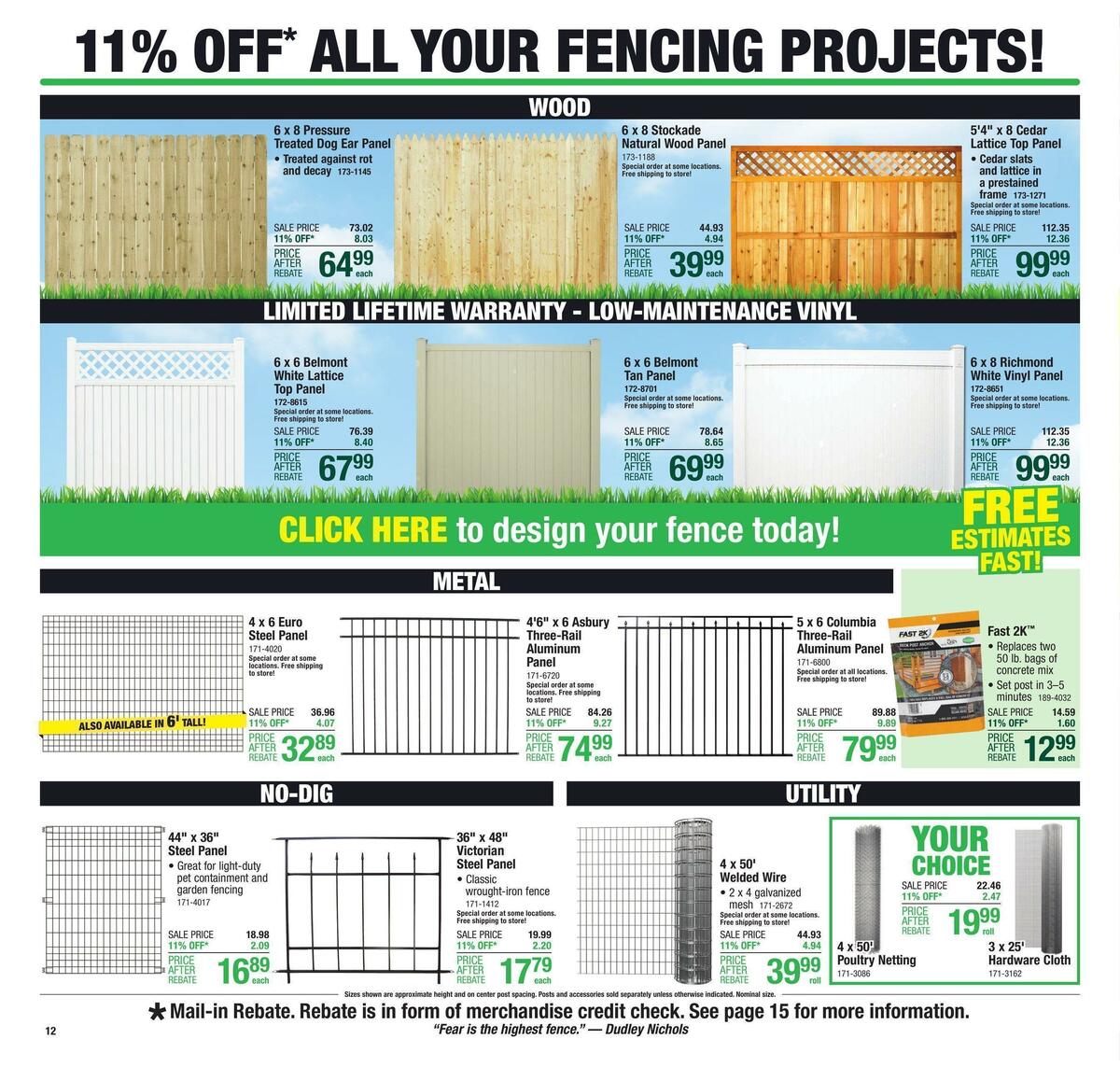 Menards Weekly Ad from June 8