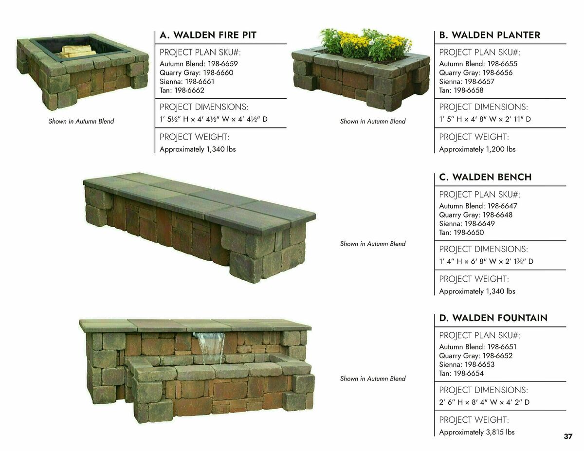 Menards Easy No Cut Block Projects Weekly Ad from March 9