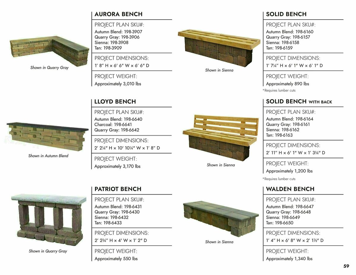 Menards Easy No Cut Block Projects Weekly Ad from March 9