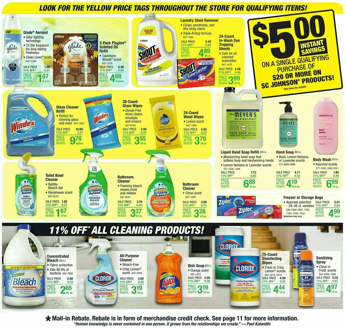 Menards Weekly Ad from September 6