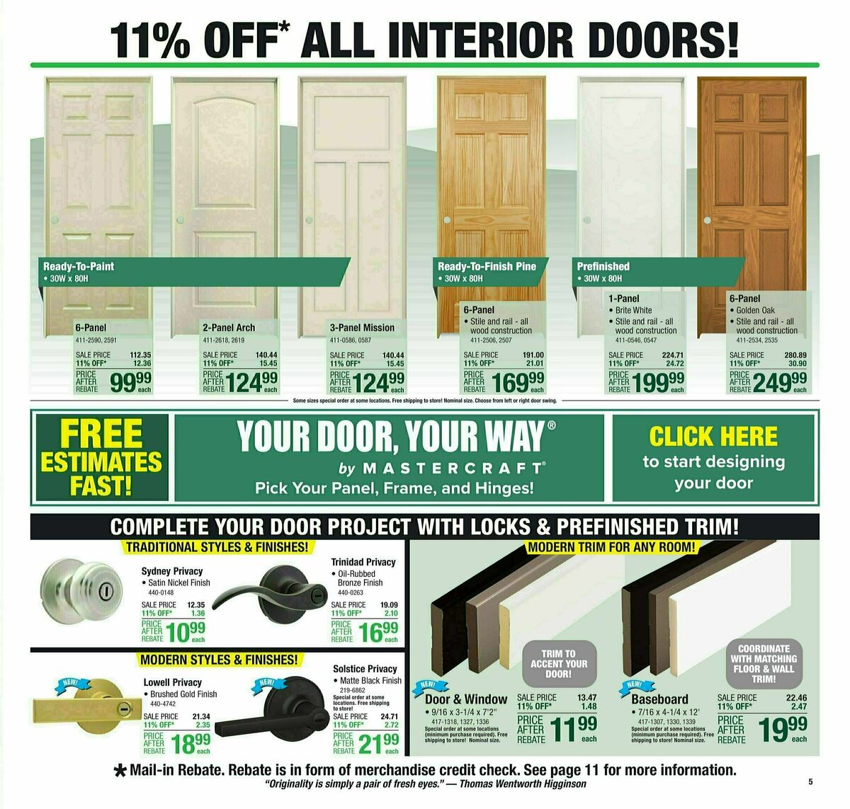 Menards Weekly Ad from September 20