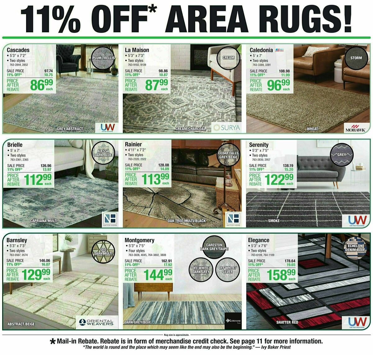 Menards Weekly Ad from September 20