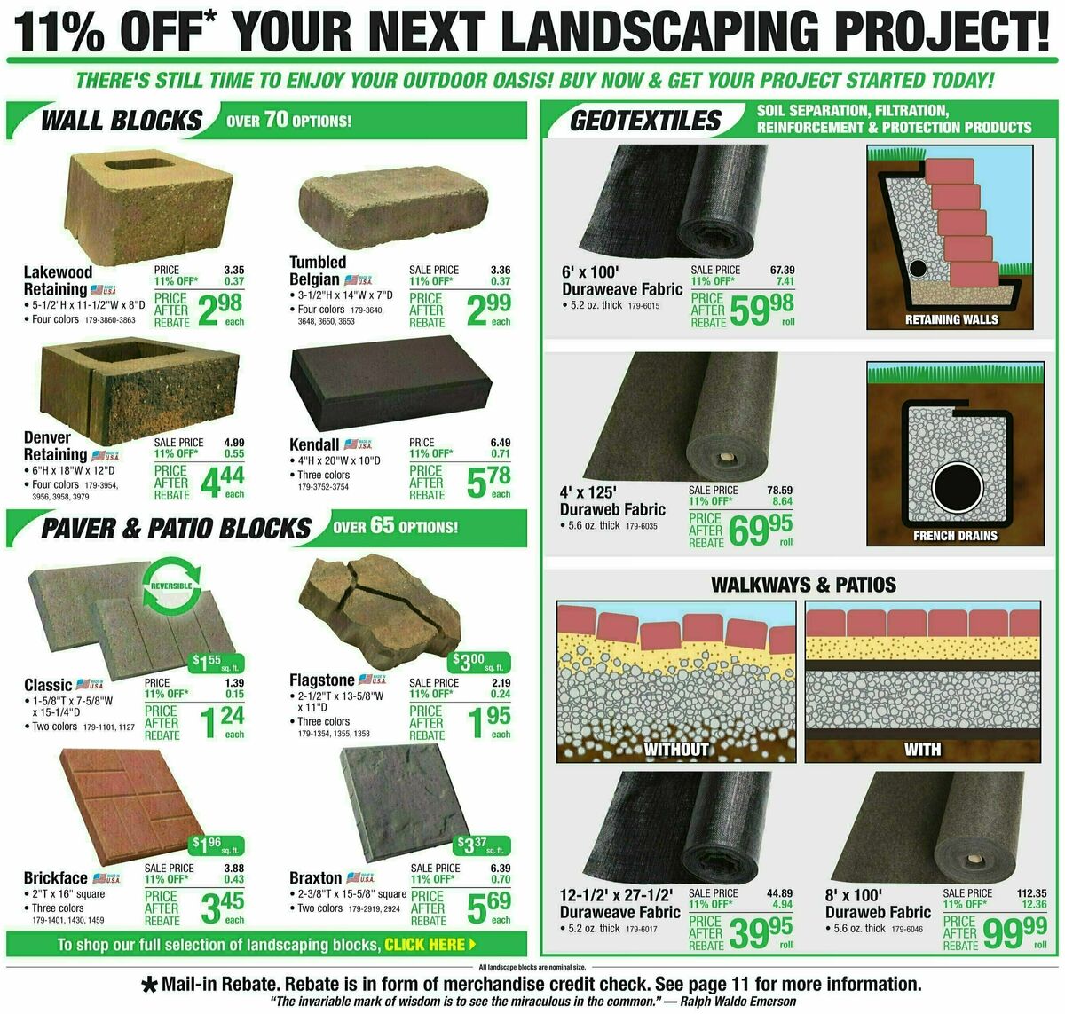 Menards Weekly Ad from September 20