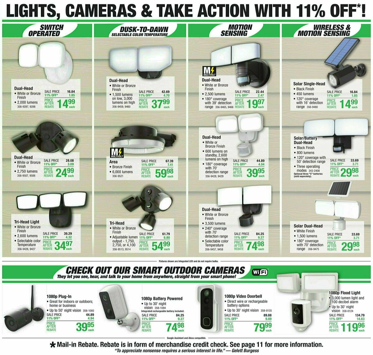 Menards Weekly Ad from September 20