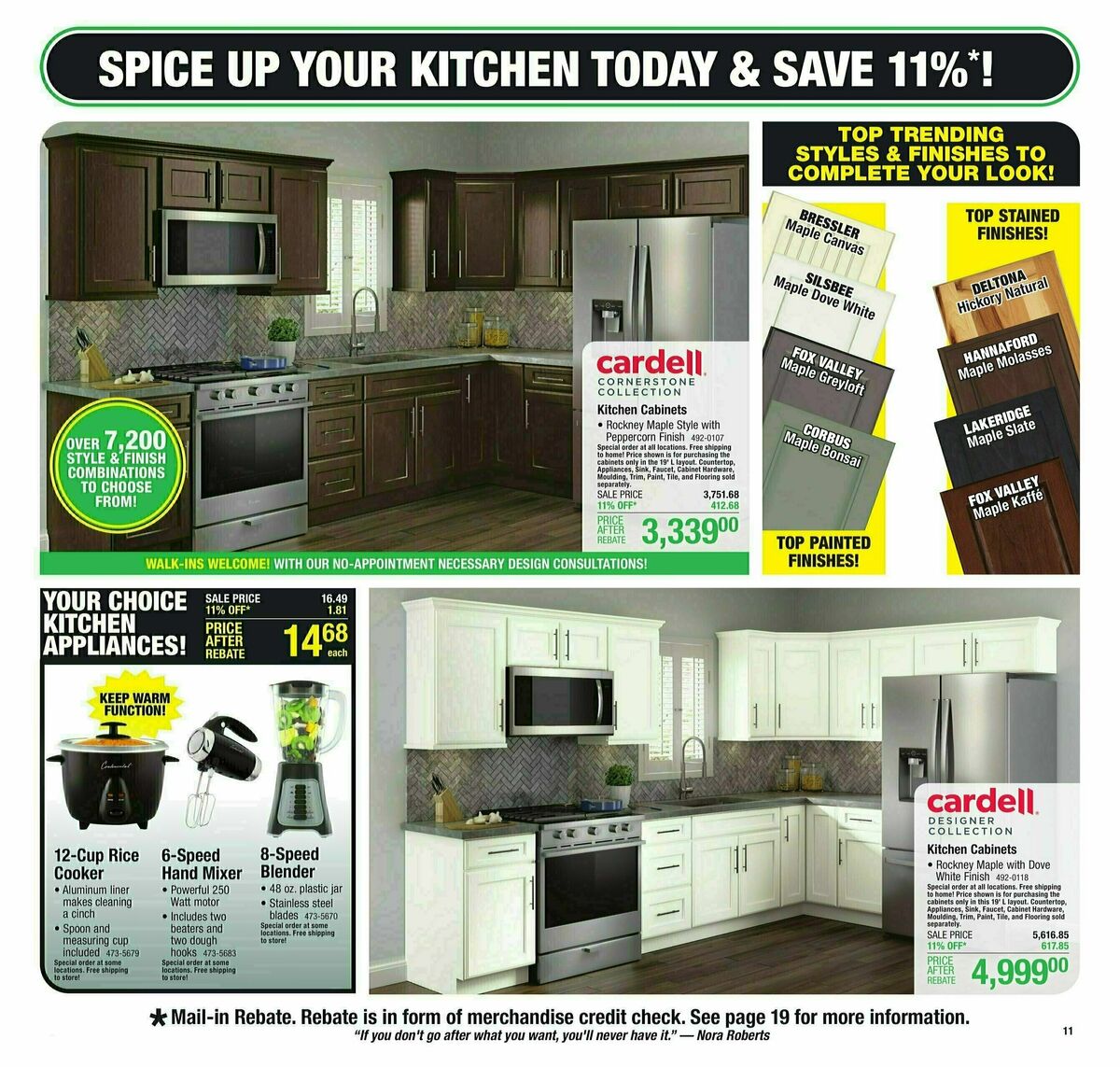 Menards Weekly Ad from November 8