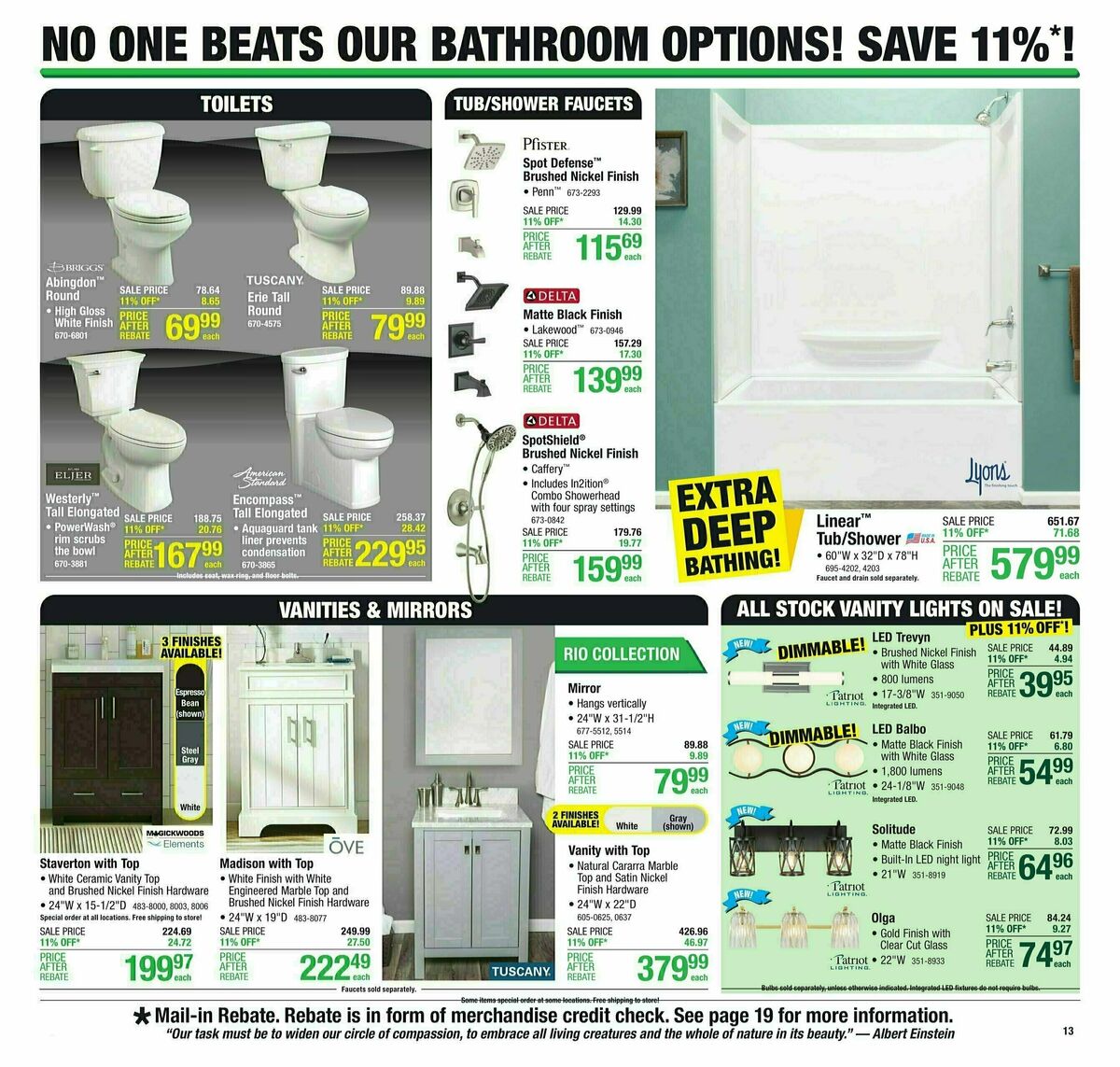 Menards Weekly Ad from November 8