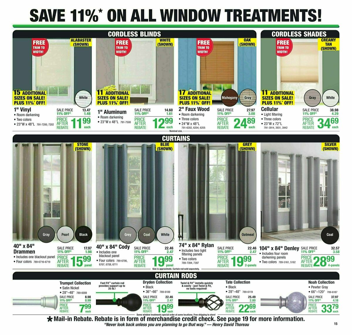 Menards Weekly Ad from November 8