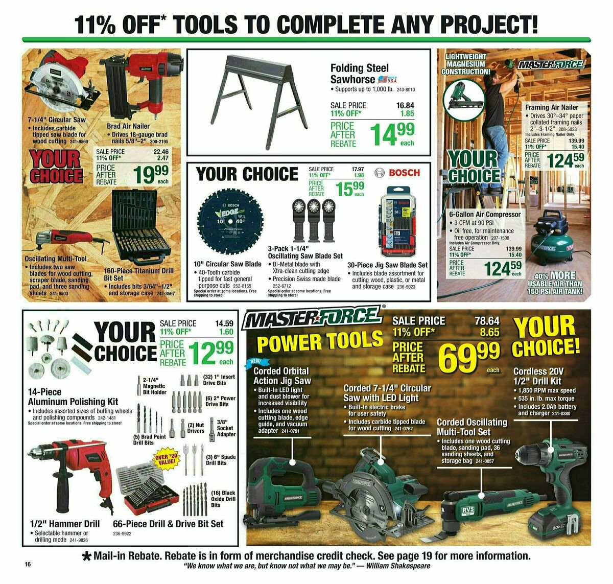 Menards Weekly Ad from November 8