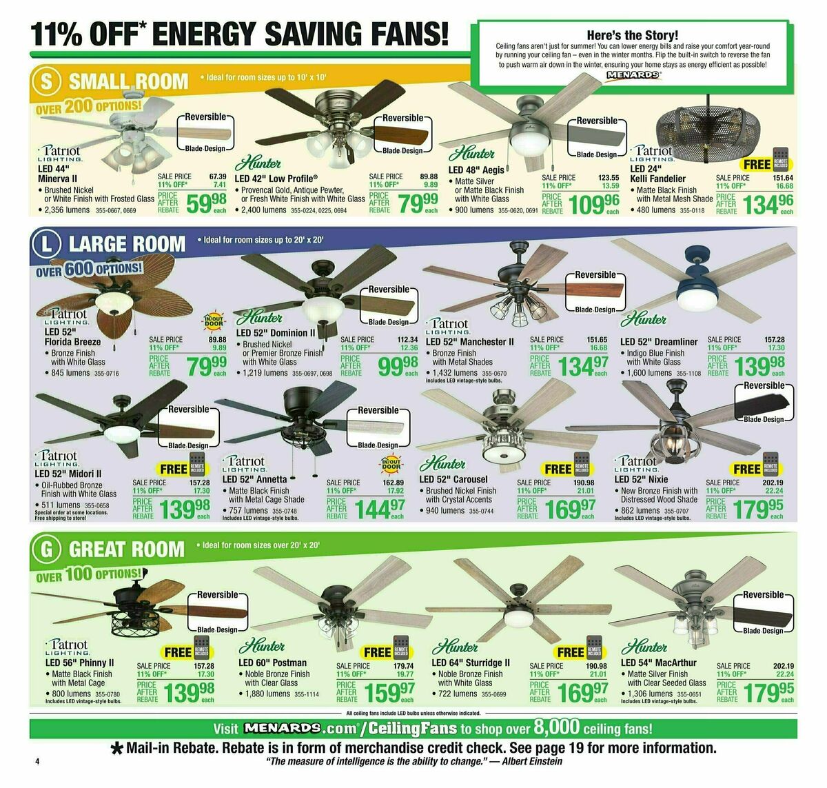 Menards Weekly Ad from November 8