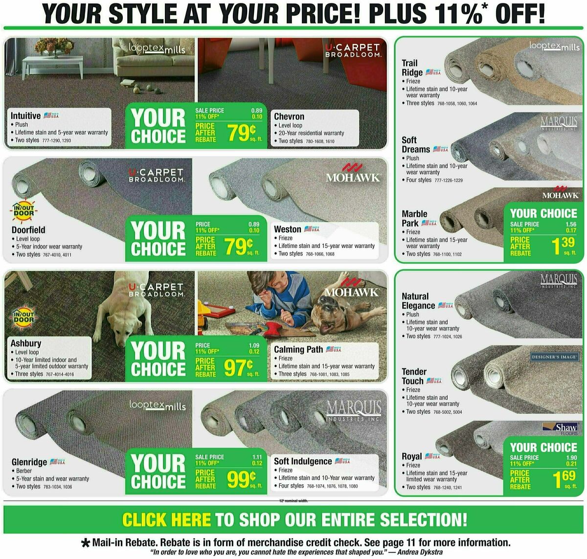 Menards Weekly Ad from November 15