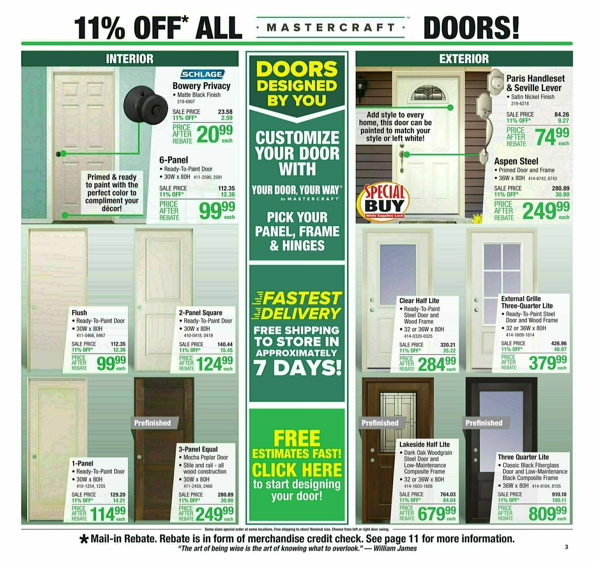 Menards Weekly Ad from November 15