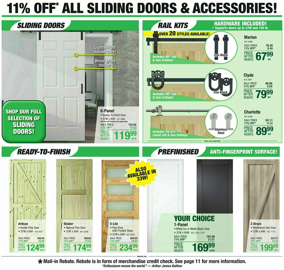 Menards Weekly Ad from November 15