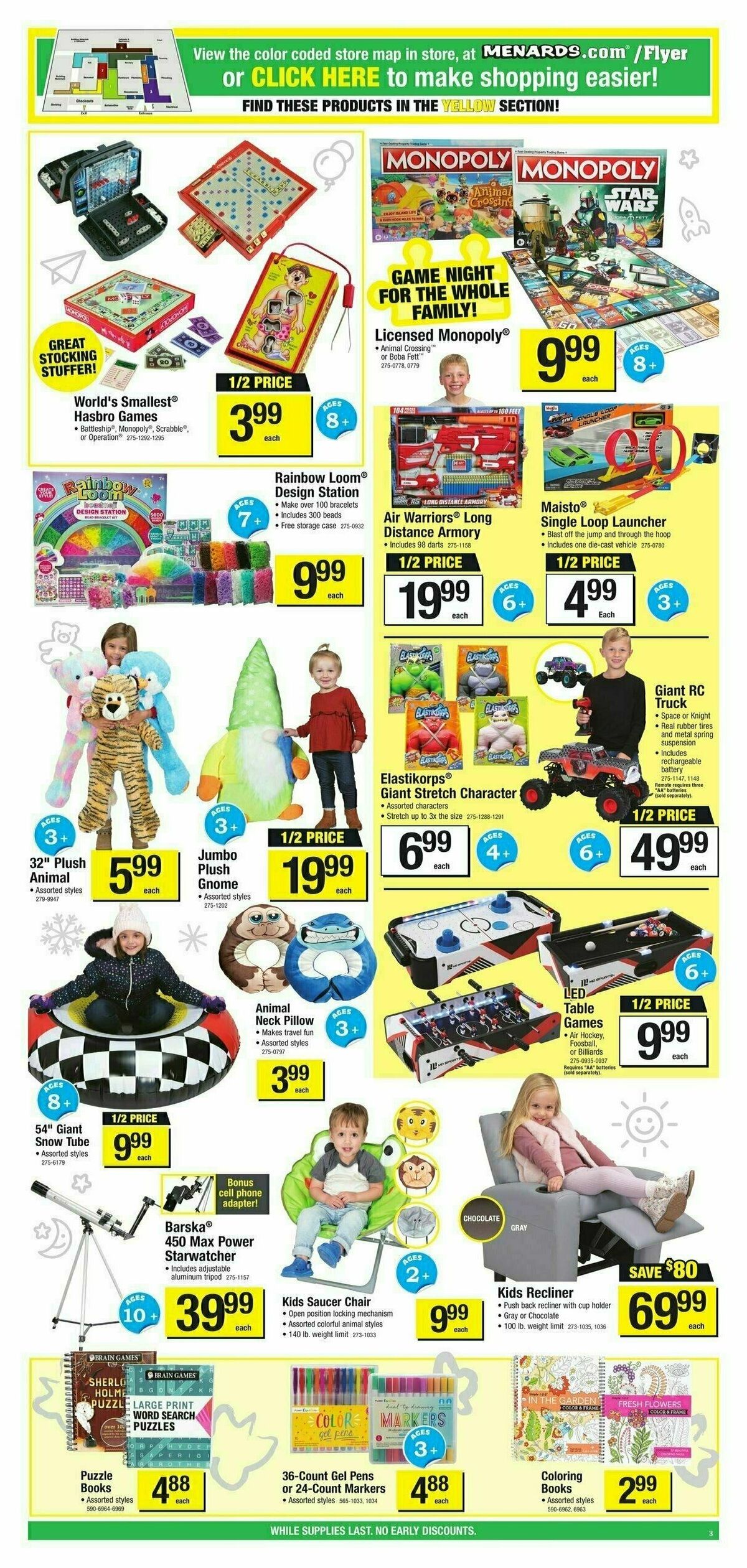 Menards Black Friday Sale Weekly Ad from November 24