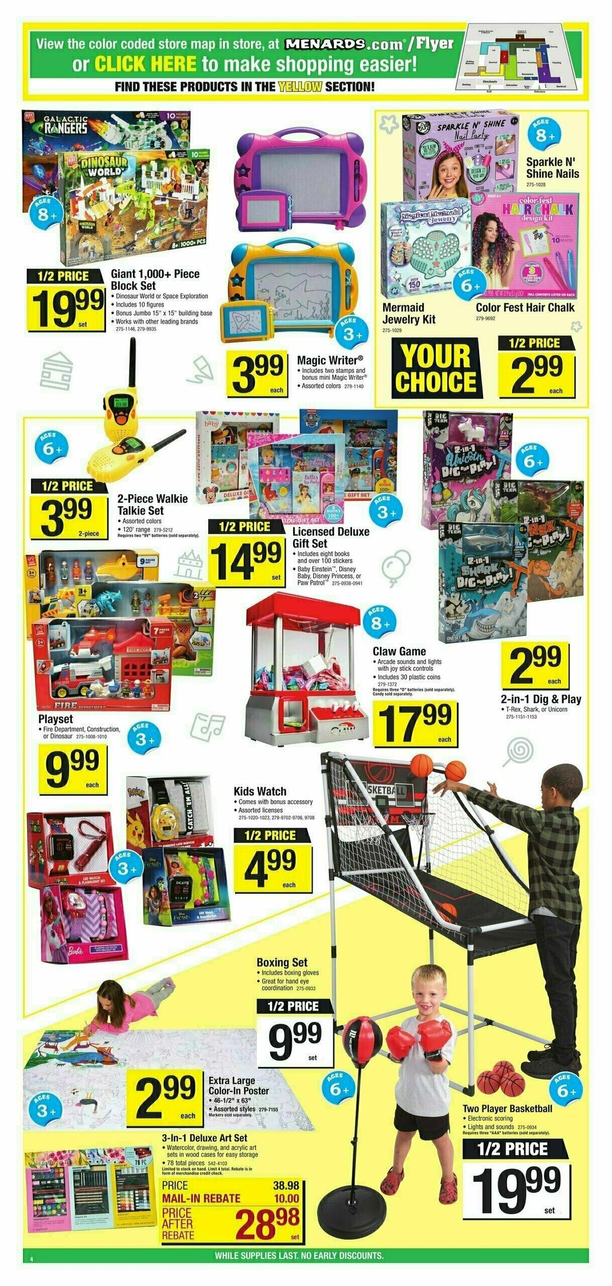 Menards Black Friday Sale Weekly Ad from November 24