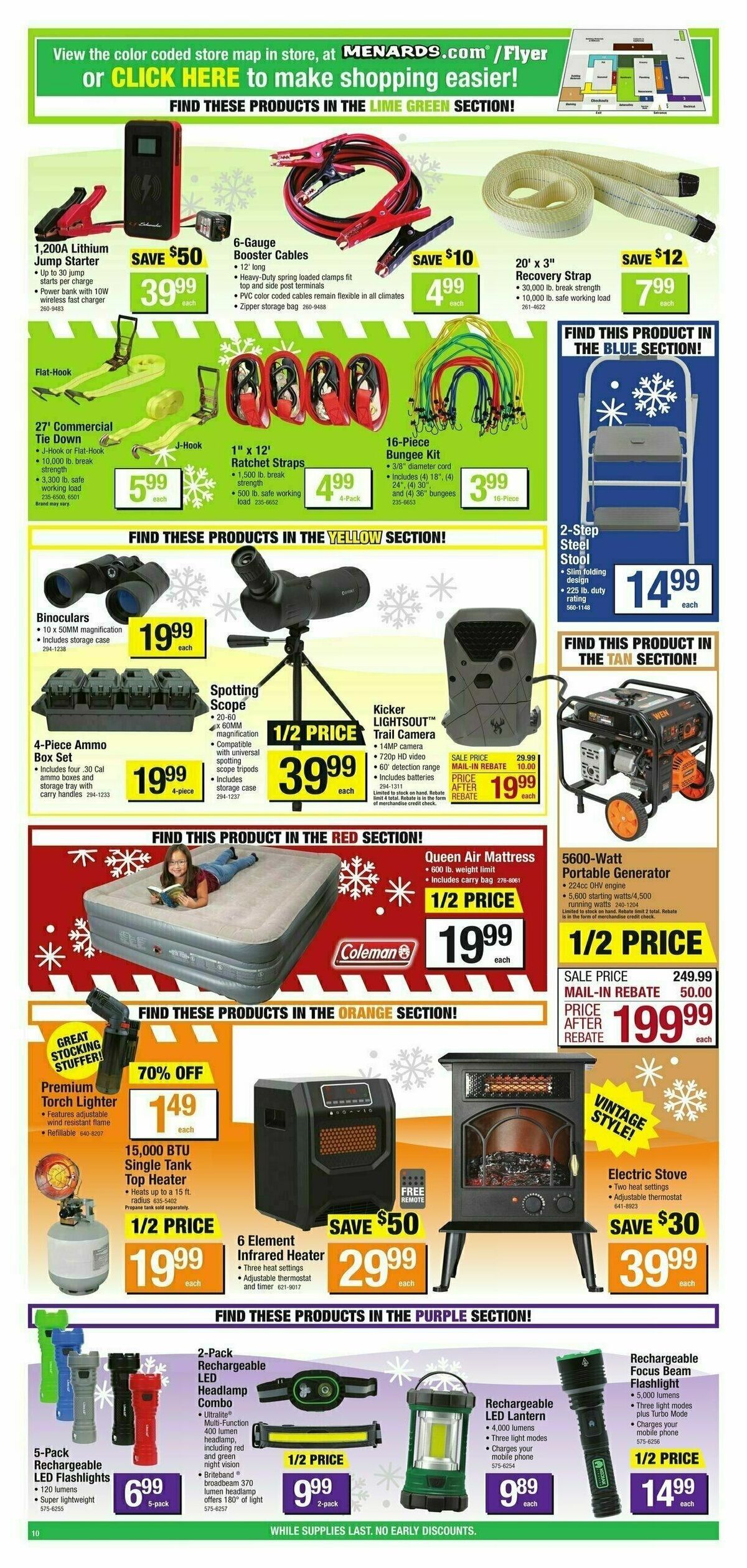 Menards Black Friday Sale Weekly Ad from November 24