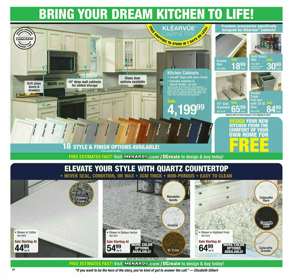 Menards Weekly Ad from November 24