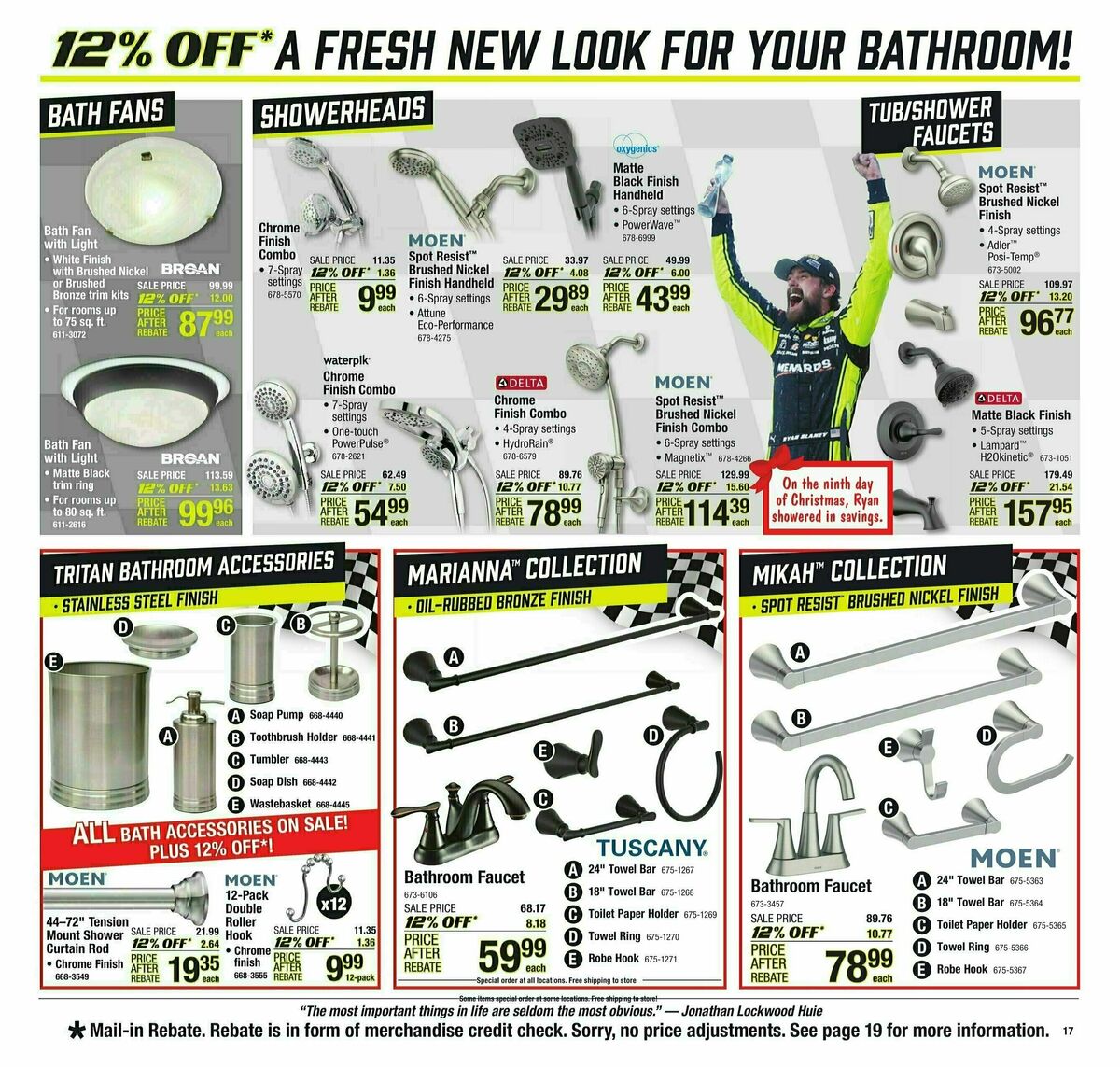 Menards 12/12 Promotion Weekly Ad from December 12